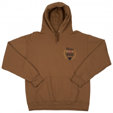 Coors Banquet Rodeo Front and Back Print Pullover Hoodie